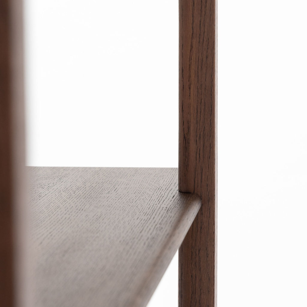 Farnsworth Tall Shelf - Espresso Oak - Shelving Tolv Loom Collection Dubai