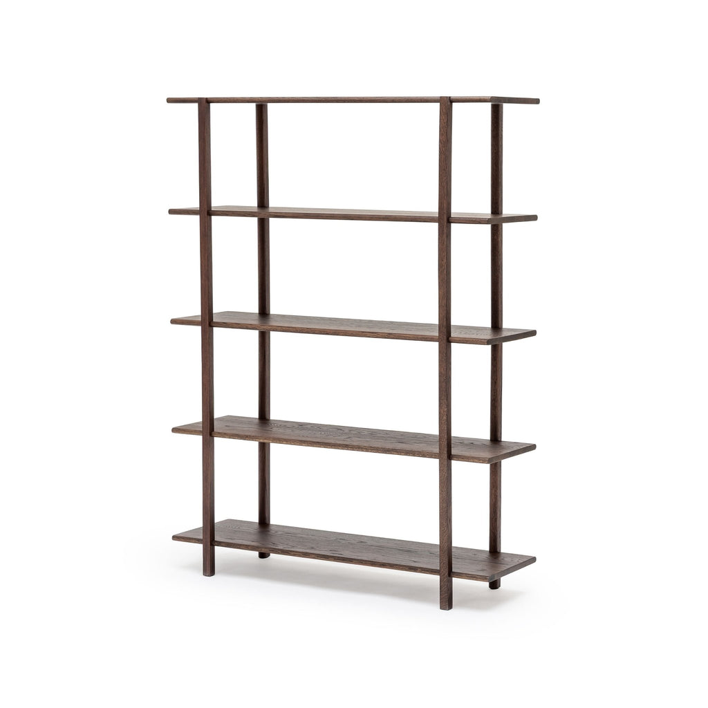 Farnsworth Tall Shelf - Espresso Oak - Shelving Tolv Loom Collection Dubai