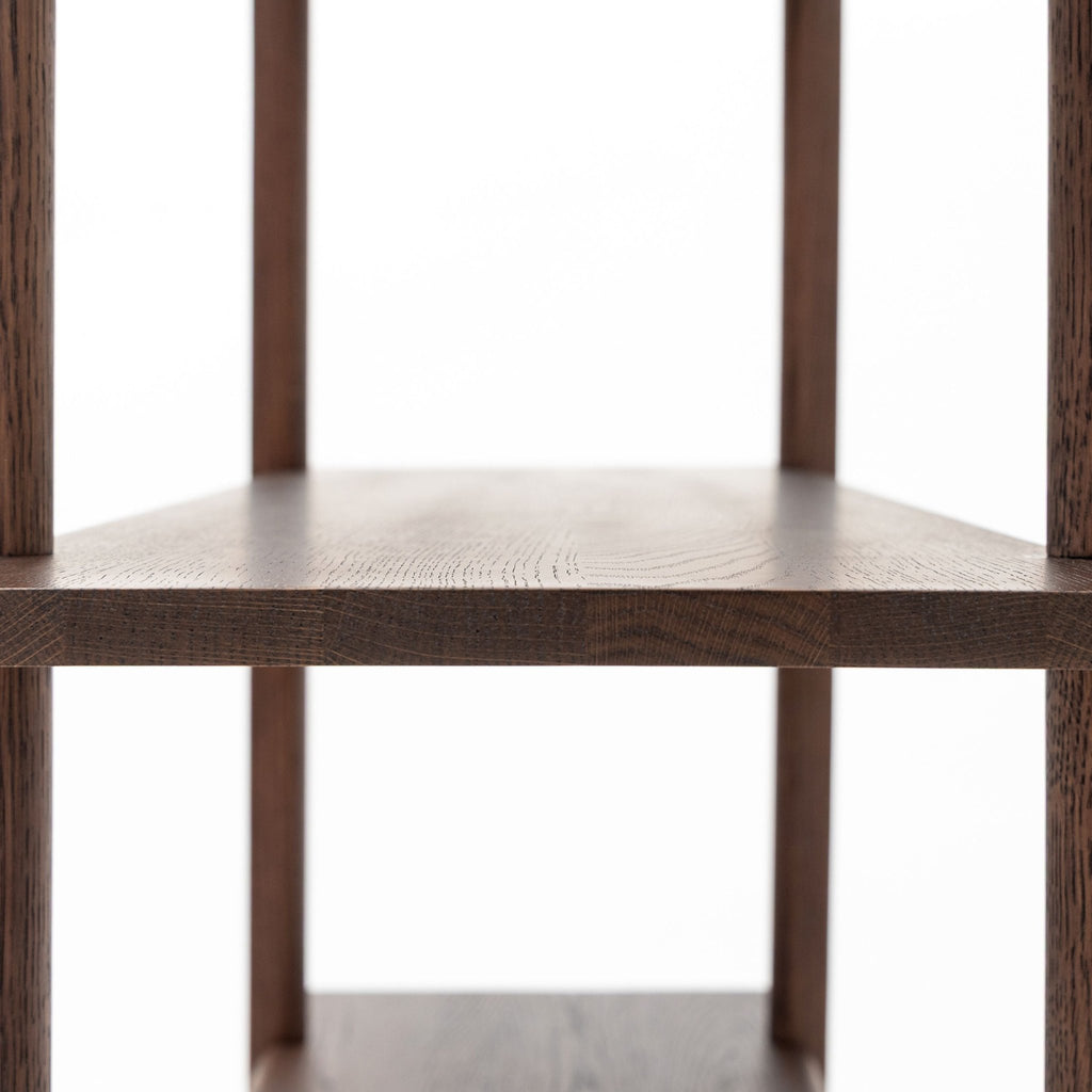 Farnsworth Tall Shelf - Espresso Oak - Shelving Tolv Loom Collection Dubai