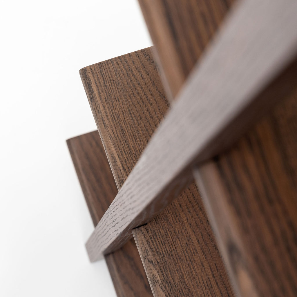 Farnsworth Tall Shelf - Espresso Oak - Shelving Tolv Loom Collection Dubai