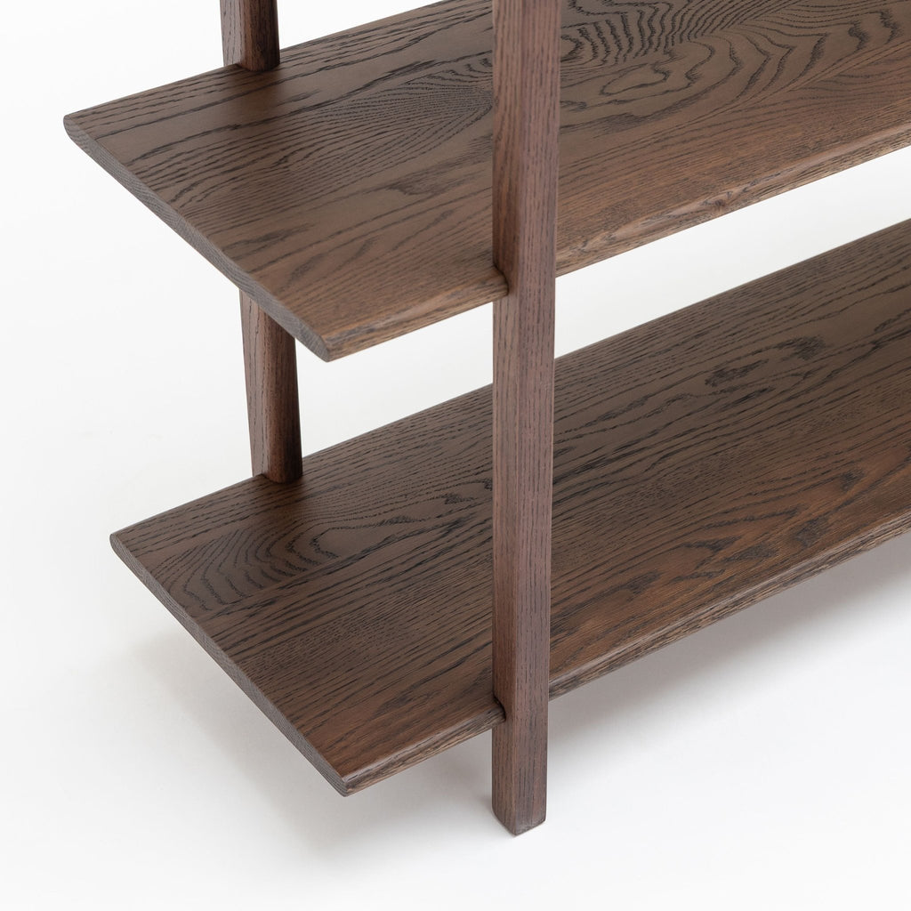 Farnsworth Tall Shelf - Espresso Oak - Shelving Tolv Loom Collection Dubai