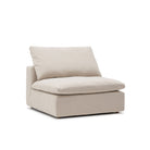 Feather Cloud Armless - Natural - Modular Sofas Loom Collection Loom Collection Dubai
