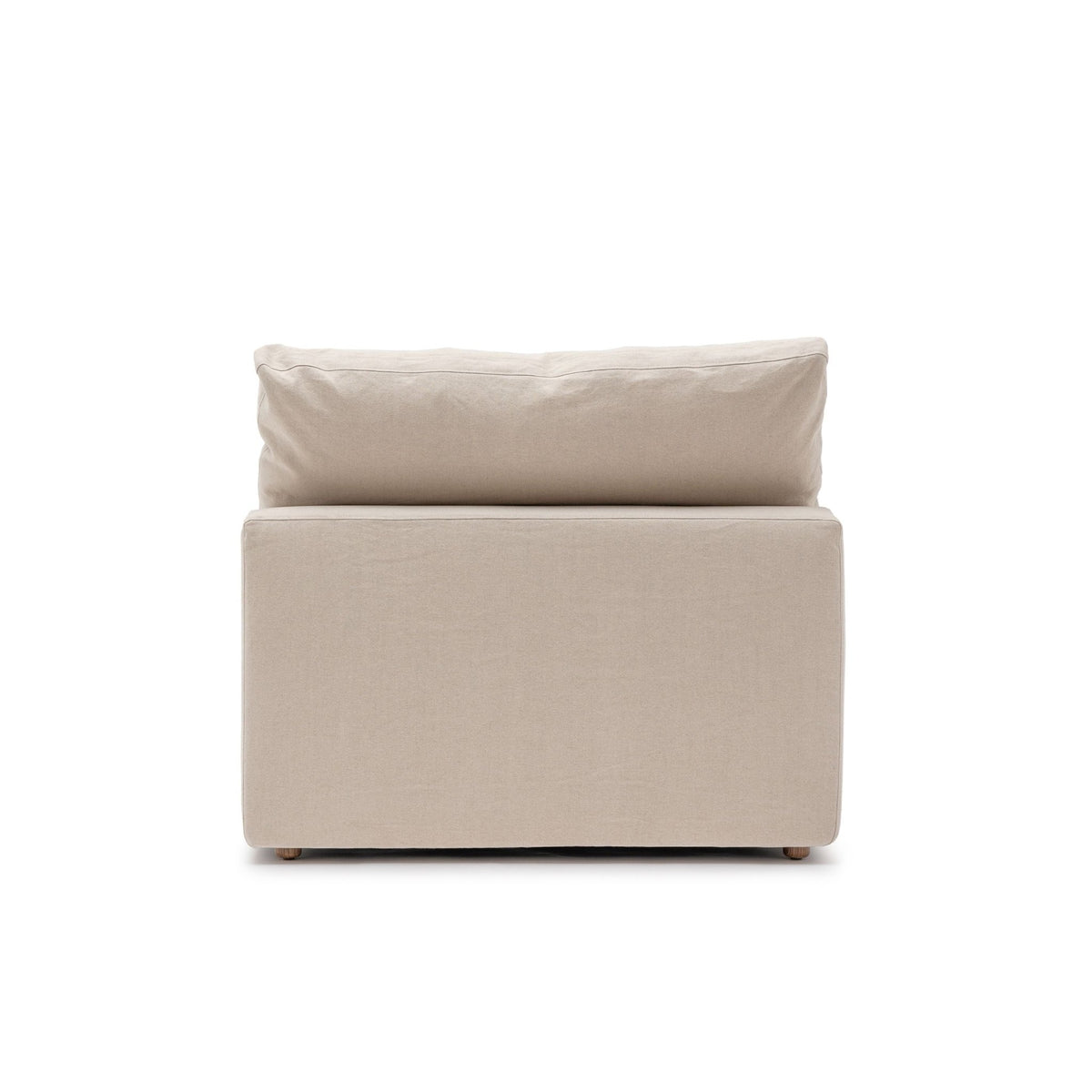 Feather Cloud Armless - Natural - Modular Sofas Loom Collection Loom Collection Dubai
