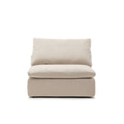 Feather Cloud Armless - Natural - Modular Sofas Loom Collection Loom Collection Dubai