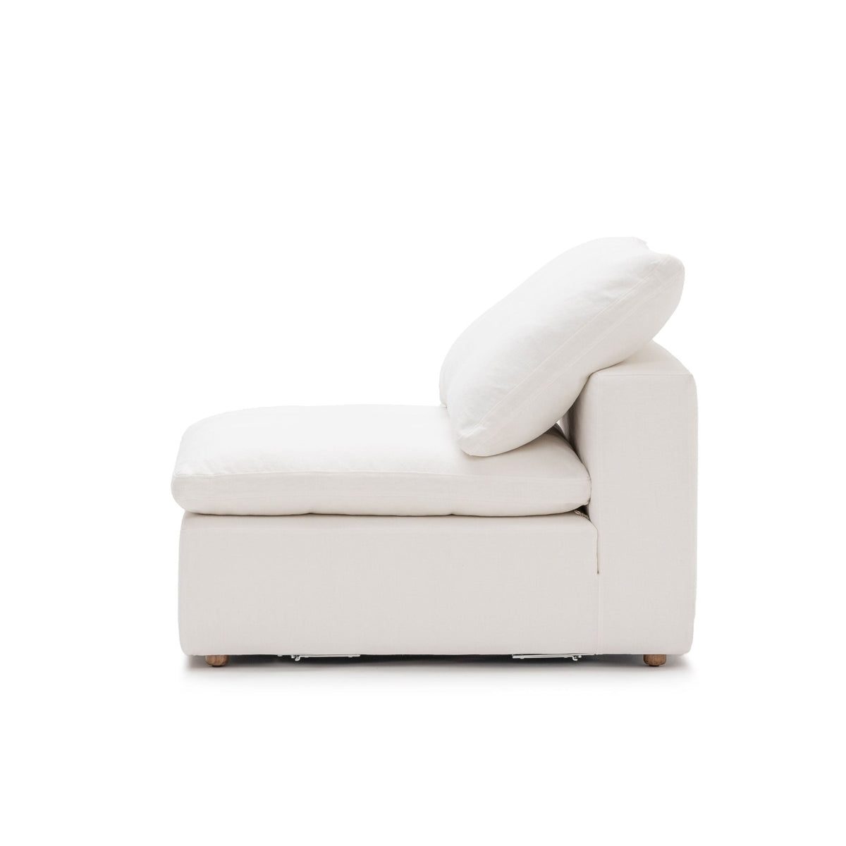 Feather Cloud Armless - Off White - Modular Sofas Loom Collection Loom Collection Dubai