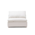 Feather Cloud Armless - Off White - Modular Sofas Loom Collection Loom Collection Dubai