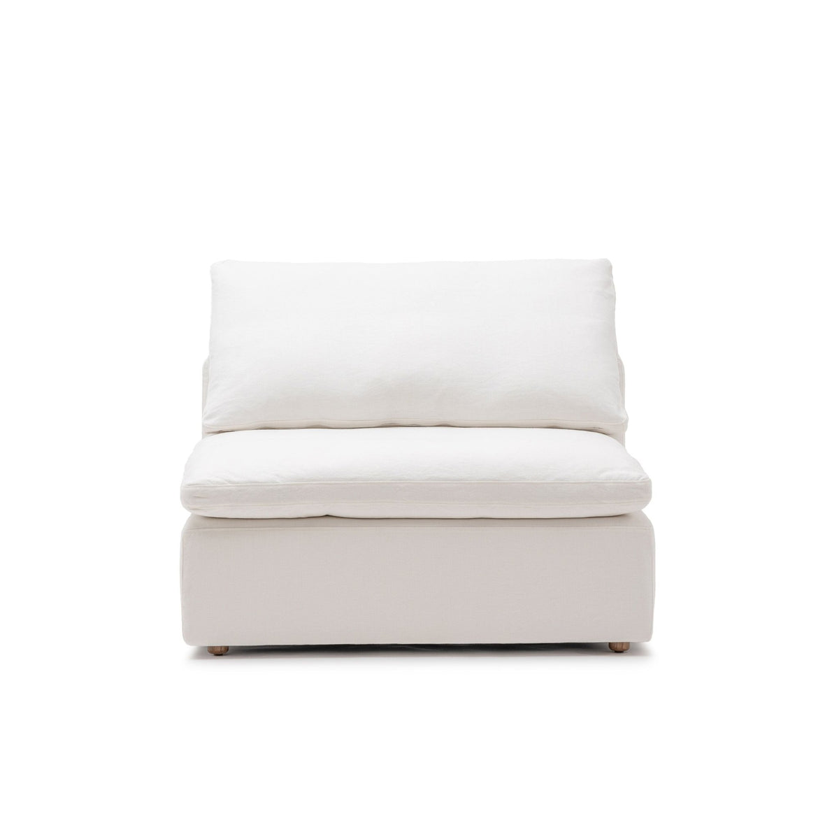 Feather Cloud Armless - Off White - Modular Sofas Loom Collection Loom Collection Dubai