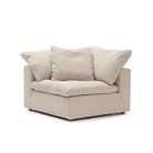 Feather Cloud Corner - Natural - Modular Sofas Loom Collection Loom Collection Dubai