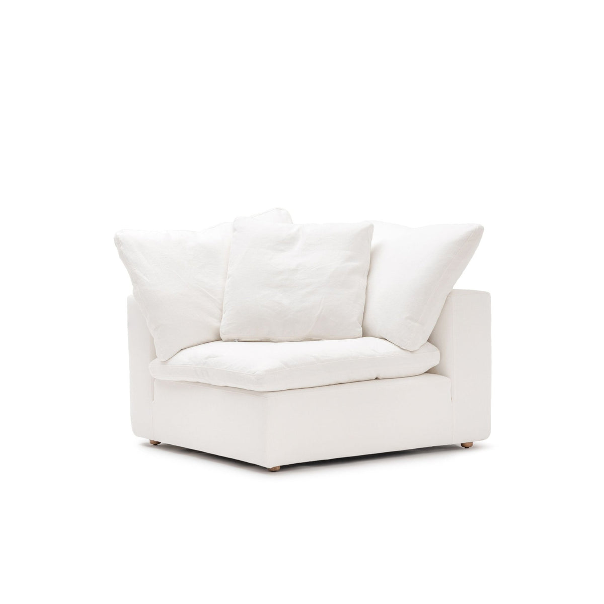 Feather Cloud Corner - Off White - Modular Sofas Loom Collection Loom Collection Dubai