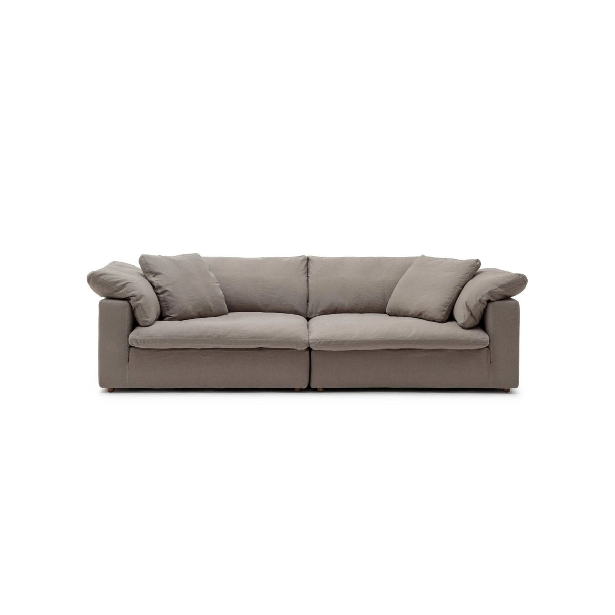 Feather Cloud Daybed Sofa - Mineral - Modular Sofas Loom Collection Loom Collection Dubai