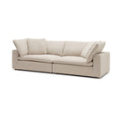 Feather Cloud Daybed Sofa - Natural - Modular Sofas Loom Collection Loom Collection Dubai