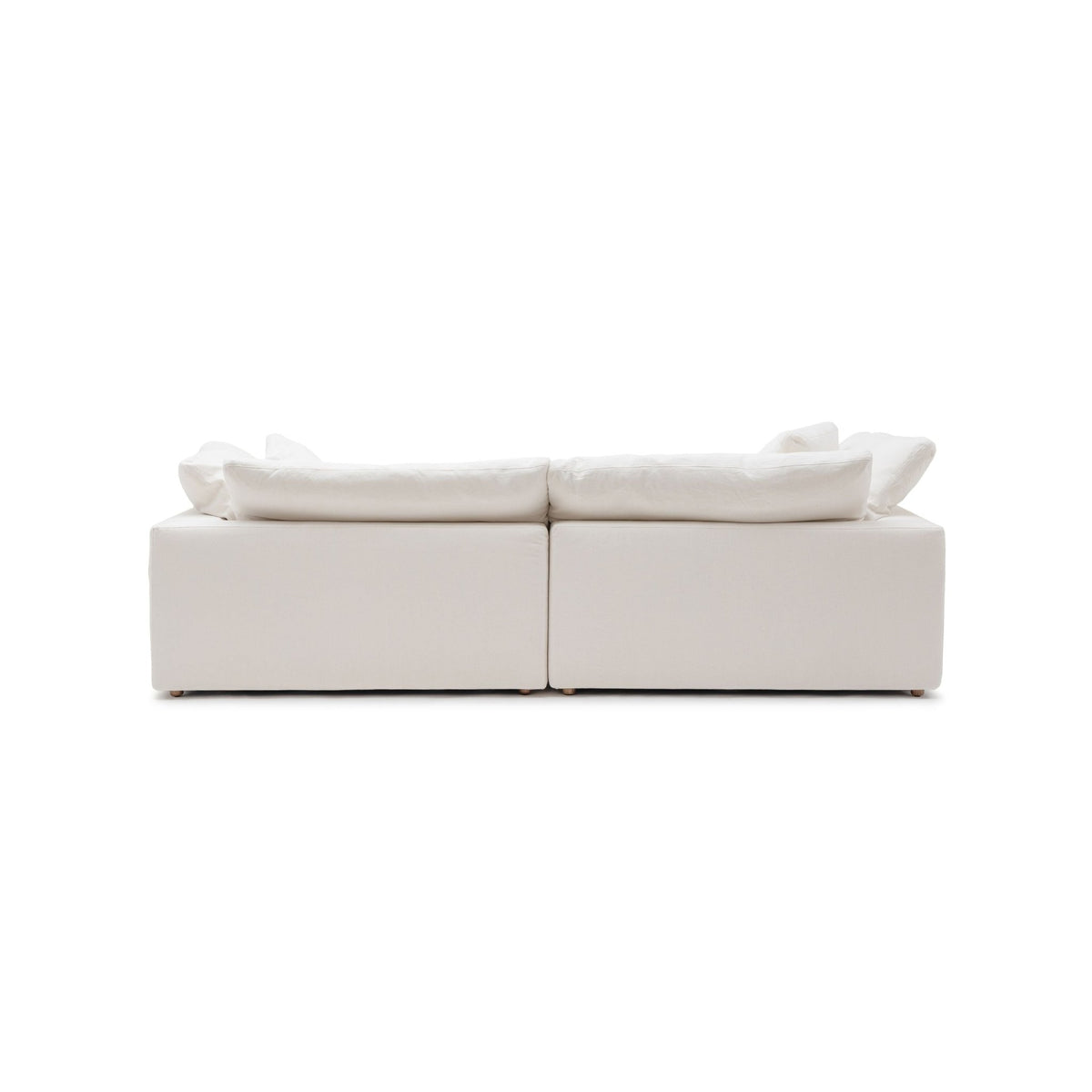 Feather Cloud Daybed Sofa - Off White - Modular Sofas Loom Collection Loom Collection Dubai