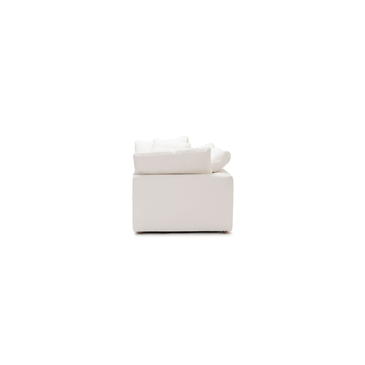 Feather Cloud Daybed Sofa - Off White - Modular Sofas Loom Collection Loom Collection Dubai