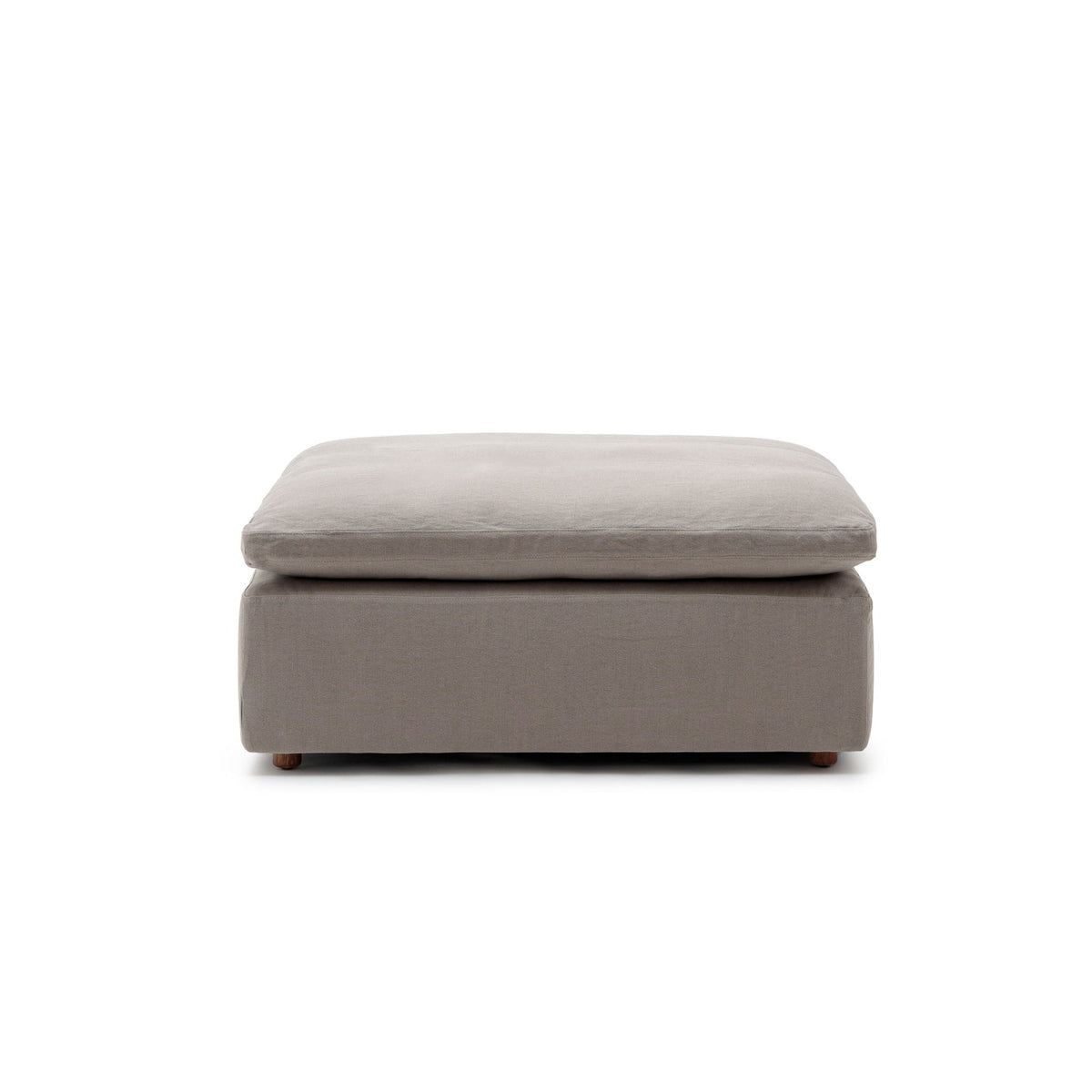 Feather Cloud Ottoman - Mineral - Ottomans Loom Collection Loom Collection Dubai