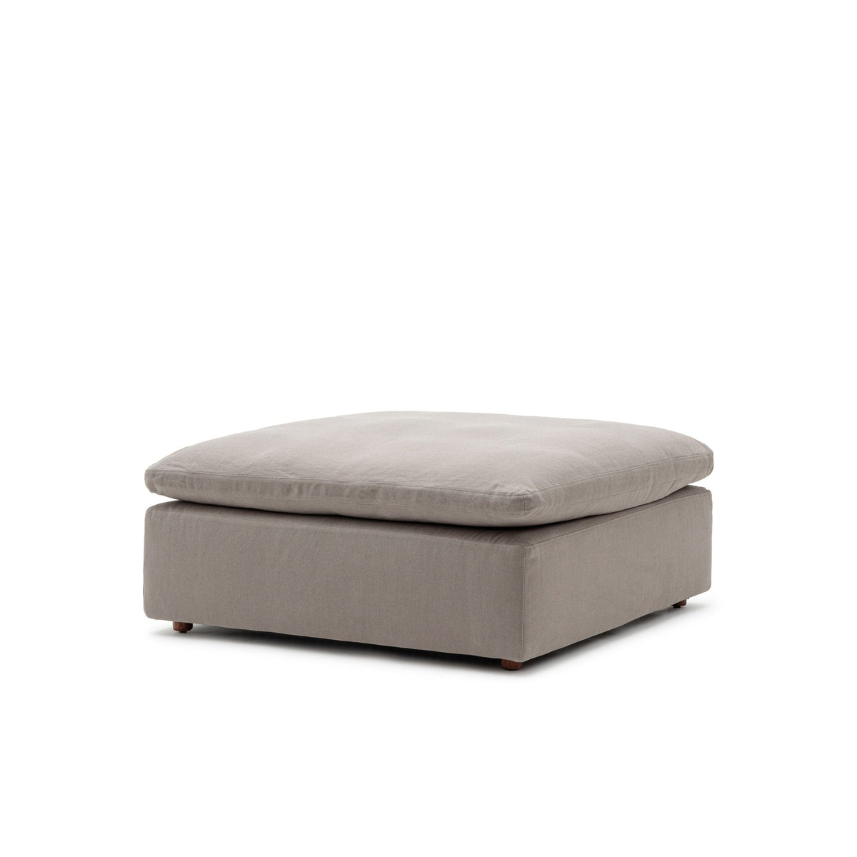 Feather Cloud Ottoman - Mineral - Ottomans Loom Collection Loom Collection Dubai