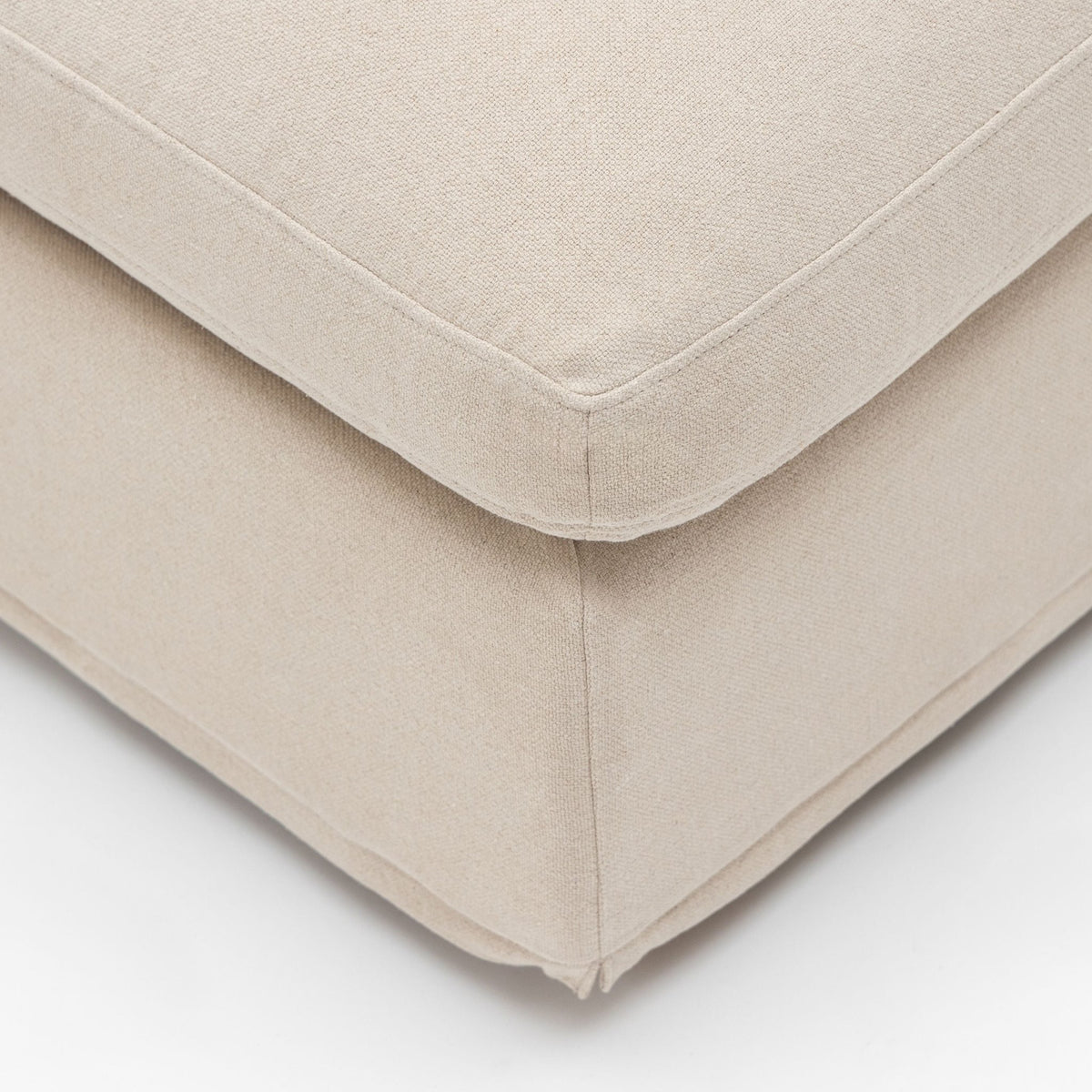 Feather Cloud Ottoman - Natural - Ottomans Loom Collection Loom Collection Dubai