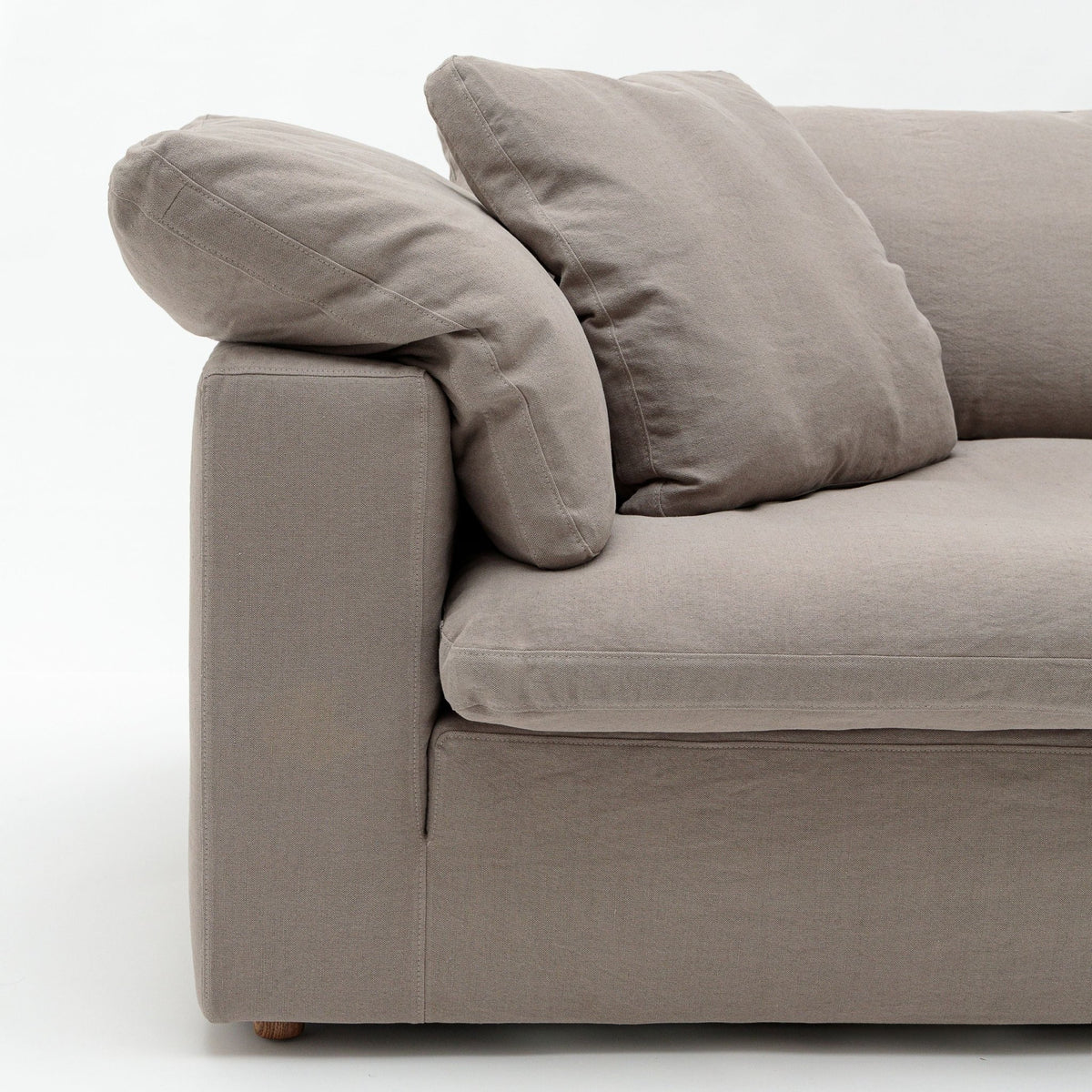 Feather Cloud Small Sofa - Mineral - Modular Sofas Loom Collection Loom Collection Dubai