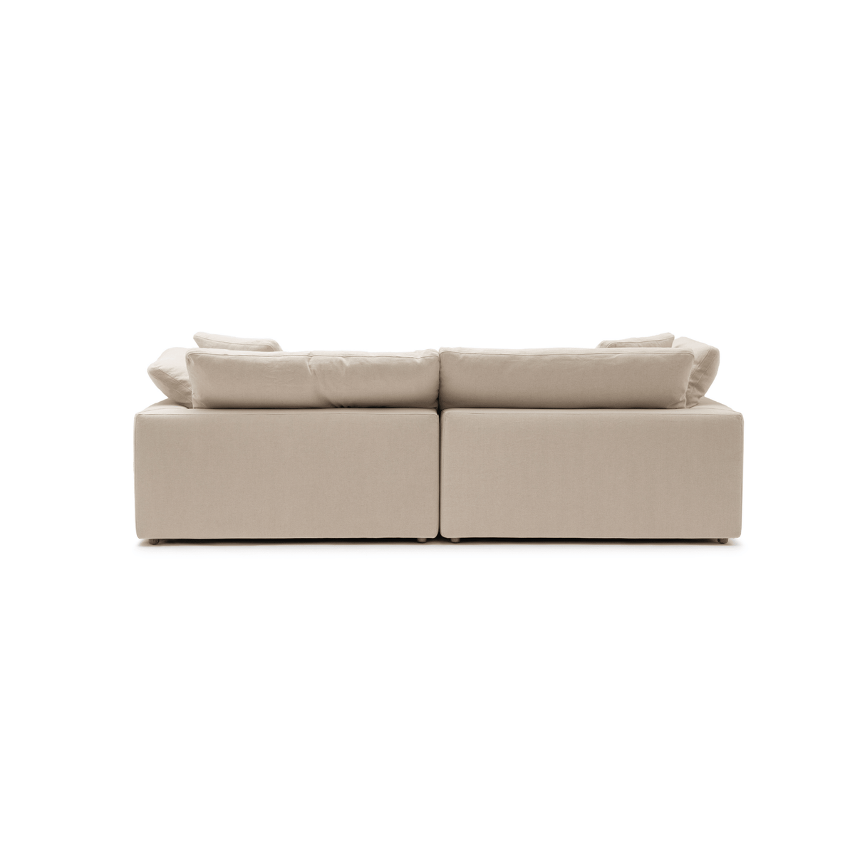 Feather Cloud Small Sofa - Natural - Modular Sofas Loom Collection Loom Collection Dubai