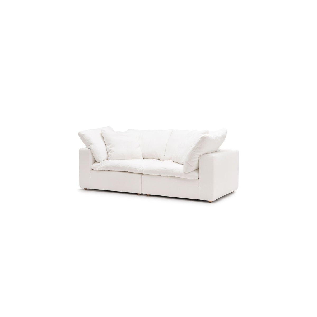 Feather Cloud Small Sofa - Off White - Modular Sofas Loom Collection Loom Collection Dubai
