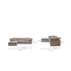 Feather Cloud Sofa - Mineral - Modular Sofas Loom Collection Loom Collection Dubai
