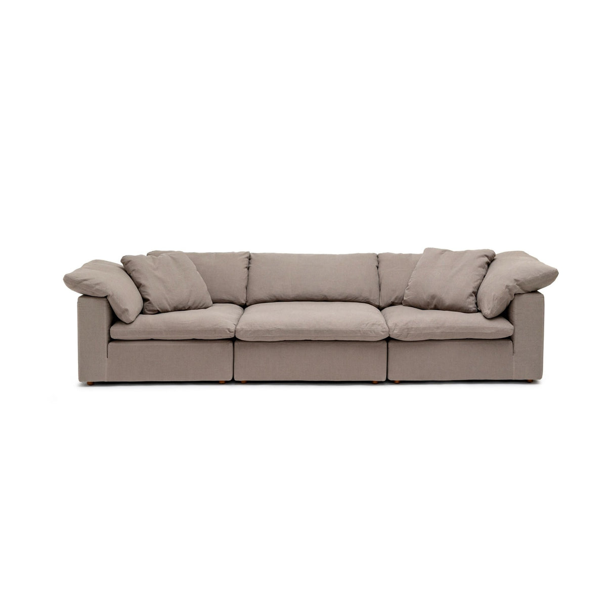 Feather Cloud Sofa - Mineral - Modular Sofas Loom Collection Loom Collection Dubai
