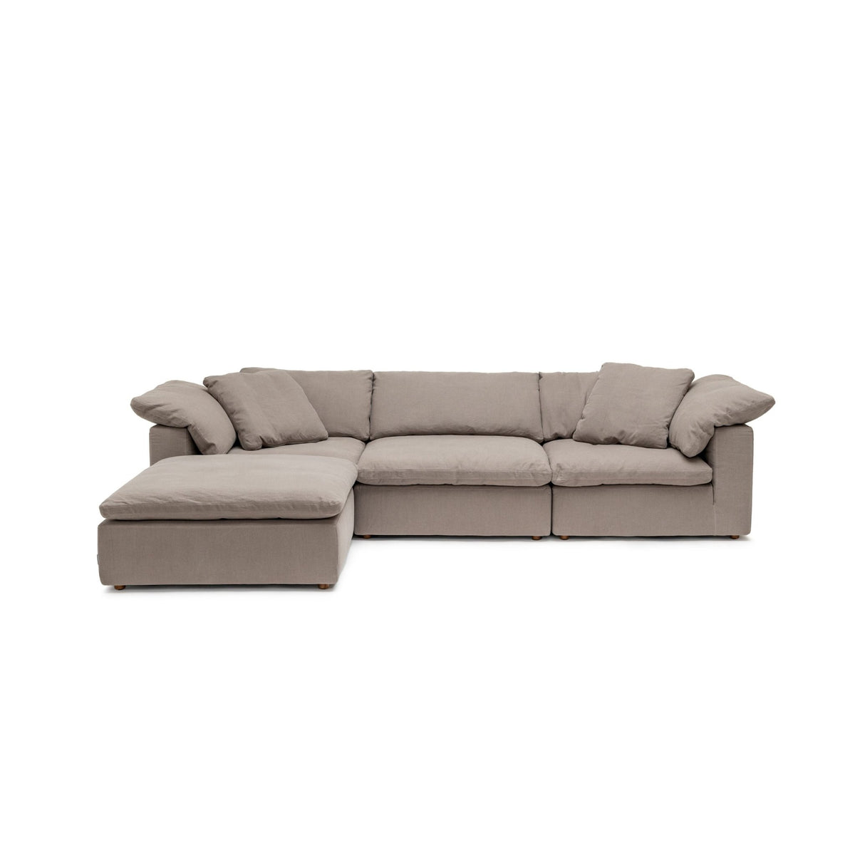 Feather Cloud Sofa - Mineral - Modular Sofas Loom Collection Loom Collection Dubai