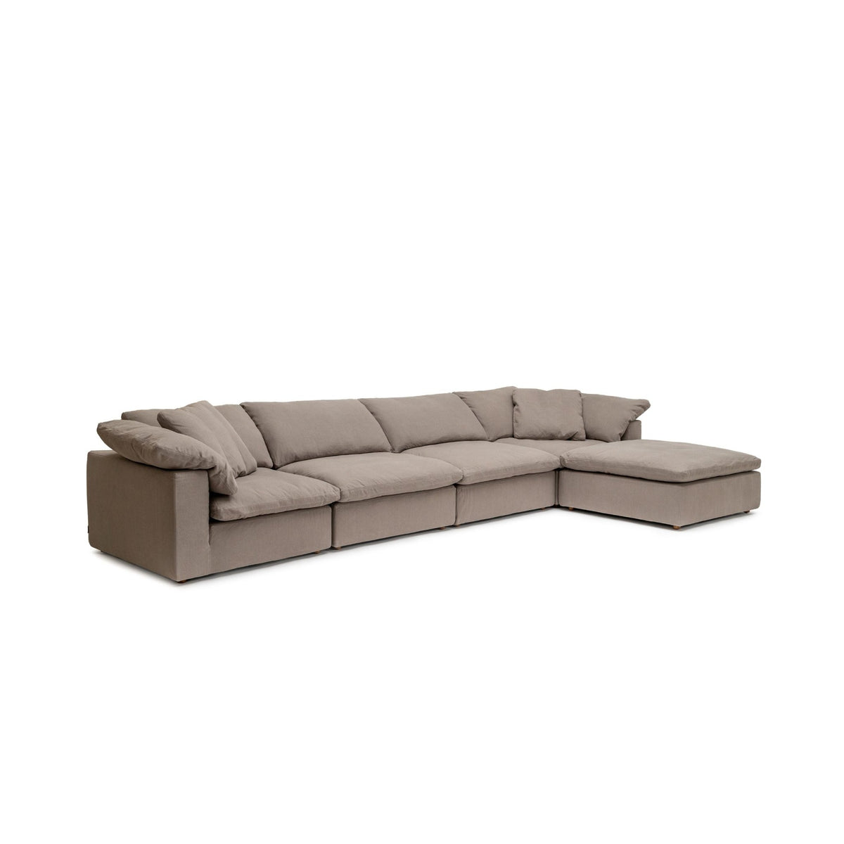 Feather Cloud Sofa - Mineral - Modular Sofas Loom Collection Loom Collection Dubai