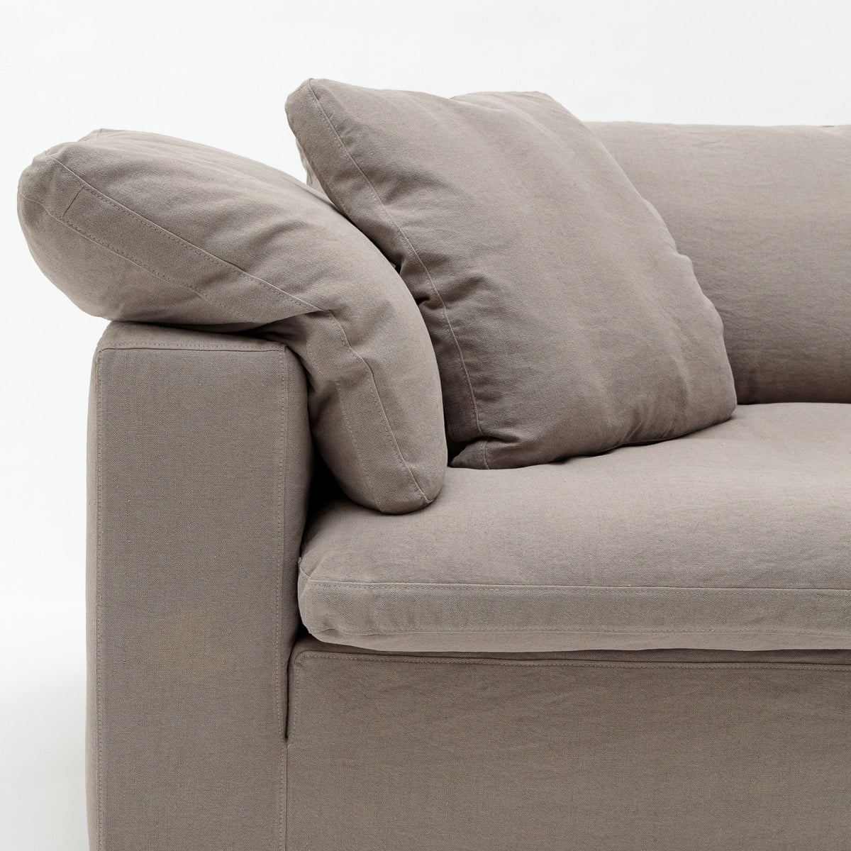 Feather Cloud Sofa - Mineral - Modular Sofas Loom Collection Loom Collection Dubai
