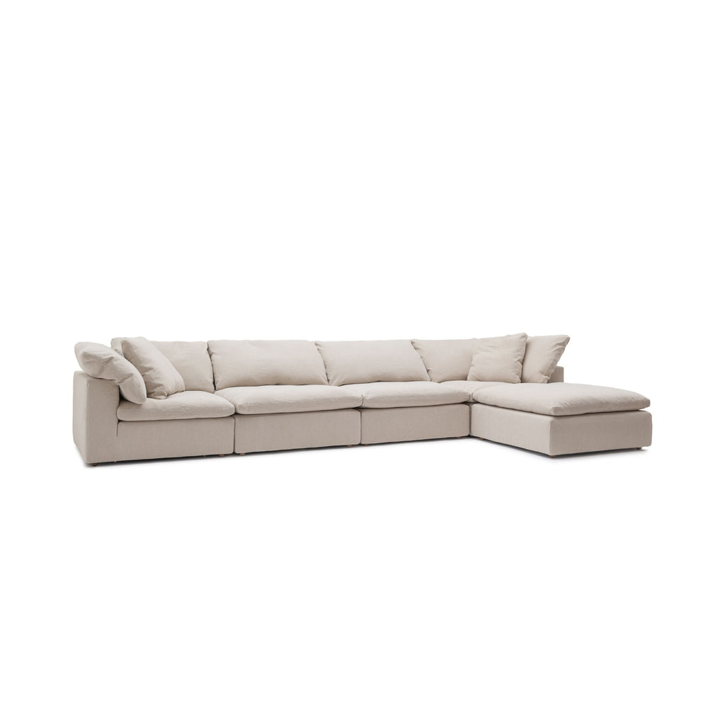 Feather Cloud Sofa - Natural - Modular Sofas Loom Collection Loom Collection Dubai