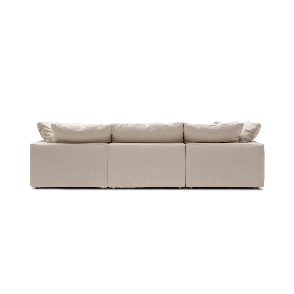 Feather Cloud Sofa - Natural - Modular Sofas Loom Collection Loom Collection Dubai