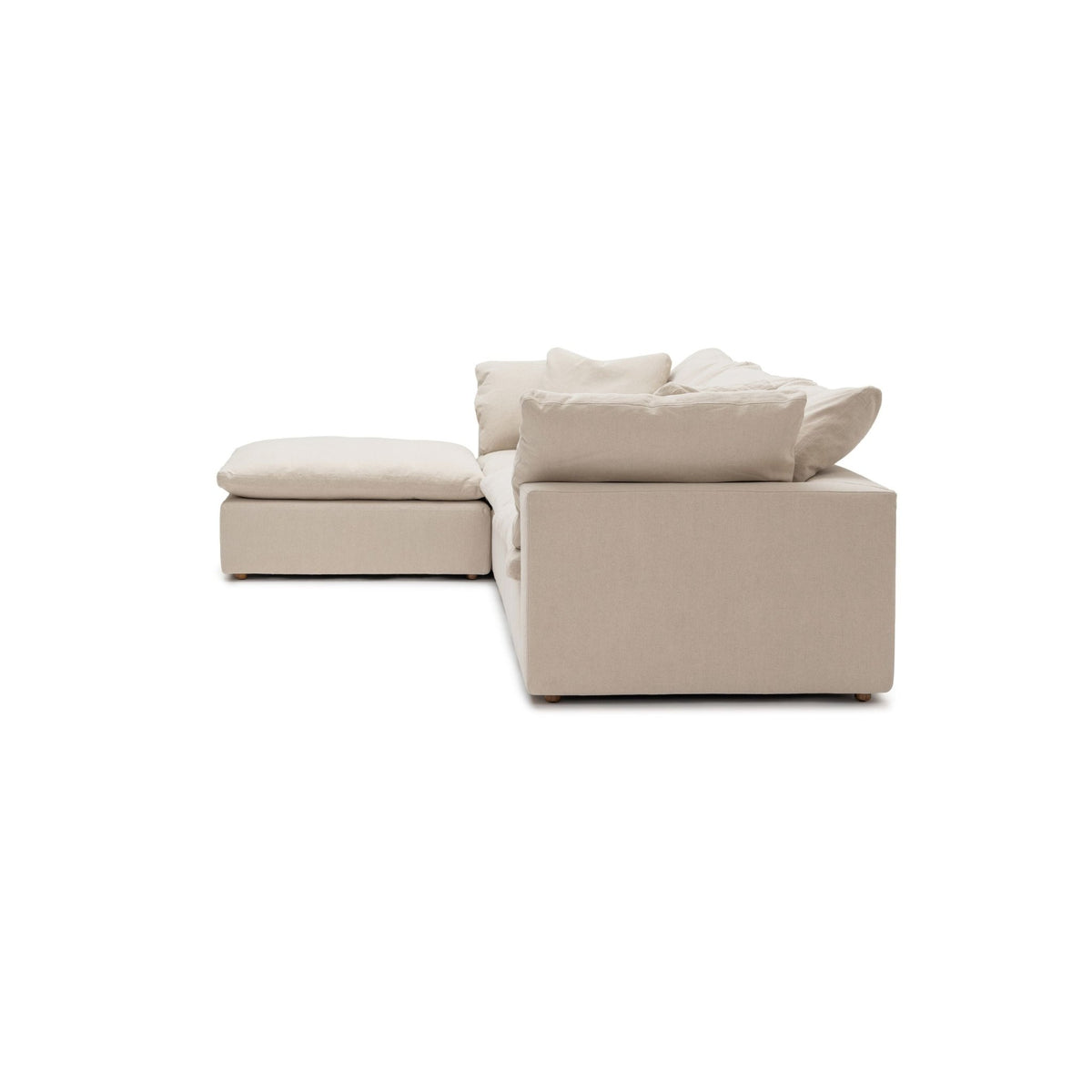 Feather Cloud Sofa - Natural - Modular Sofas Loom Collection Loom Collection Dubai