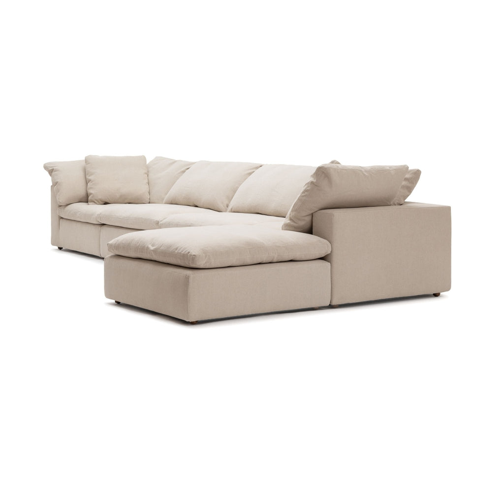 Feather Cloud Sofa - Natural - Modular Sofas Loom Collection Loom Collection Dubai