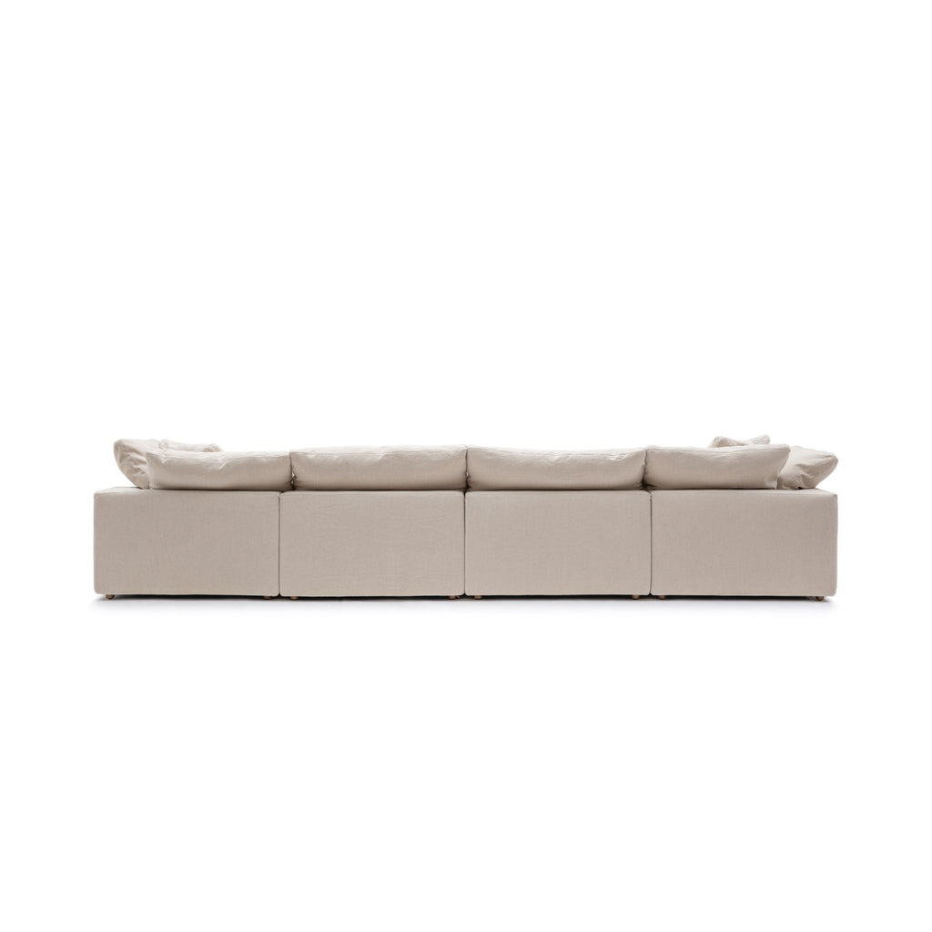 Feather Cloud Sofa - Natural - Modular Sofas Loom Collection Loom Collection Dubai