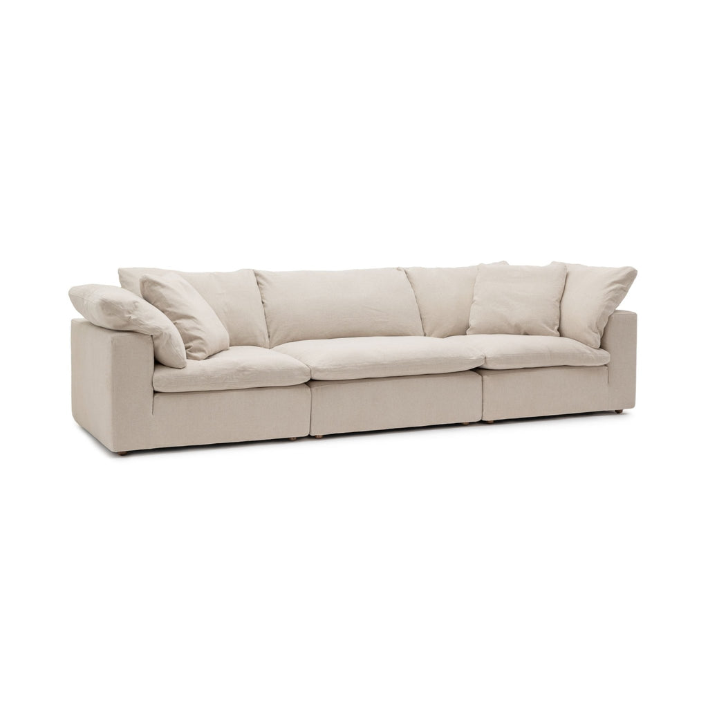 Feather Cloud Sofa - Natural - Modular Sofas Loom Collection Loom Collection Dubai
