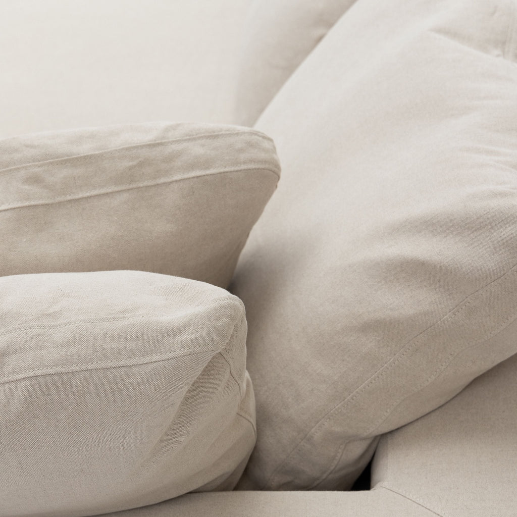 Feather Cloud Sofa - Natural - Modular Sofas Loom Collection Loom Collection Dubai