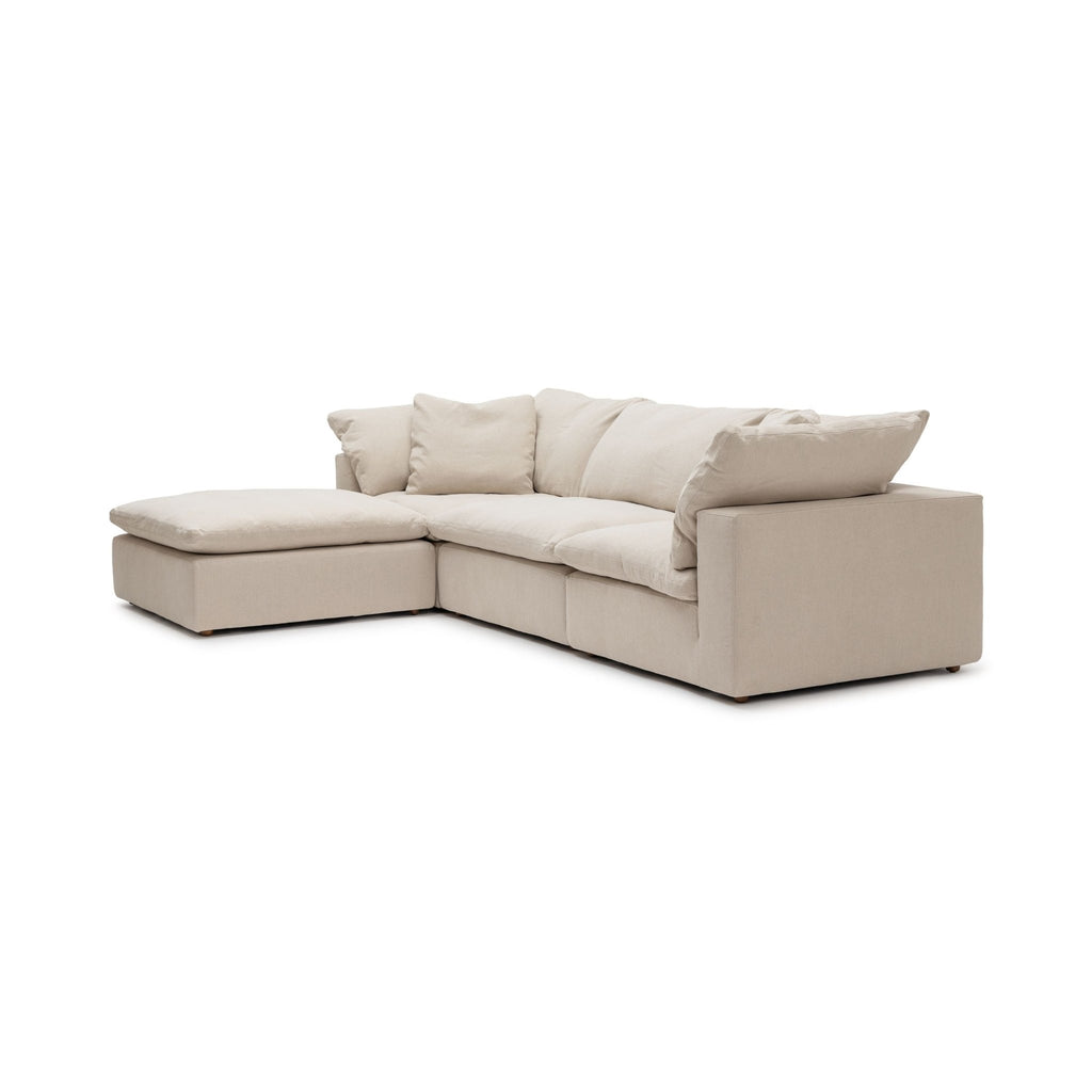 Feather Cloud Sofa - Natural - Modular Sofas Loom Collection Loom Collection Dubai