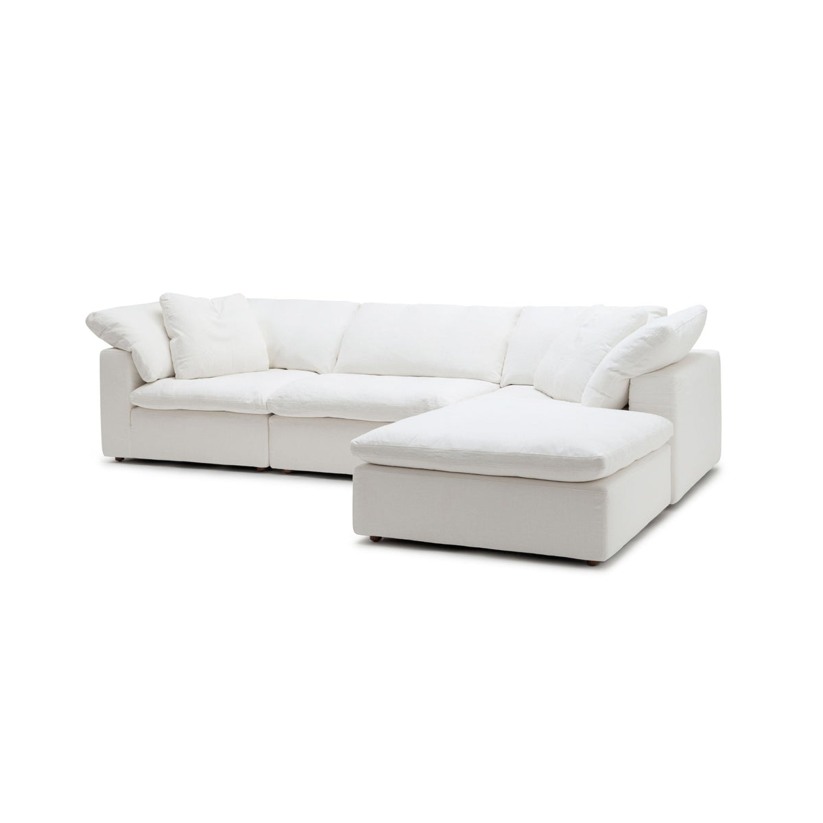 Feather Cloud Sofa - Off White - Modular Sofas Loom Collection Loom Collection Dubai