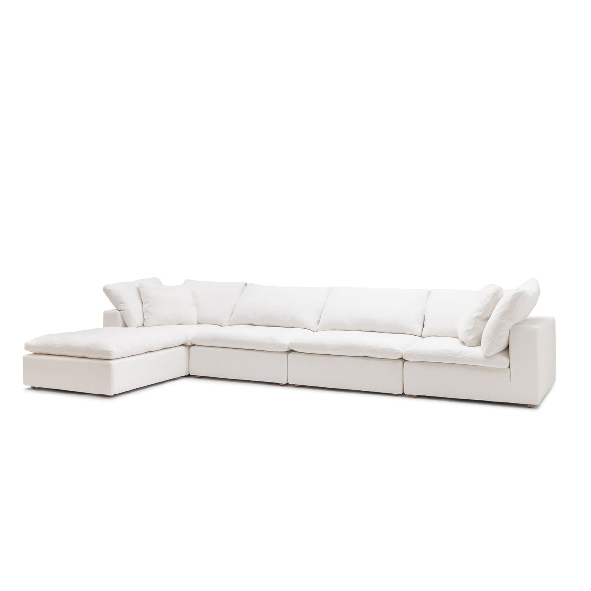 Feather Cloud Sofa - Off White - Modular Sofas Loom Collection Loom Collection Dubai