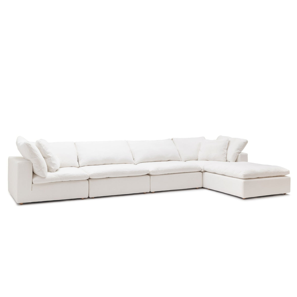 Feather Cloud Sofa - Off White - Modular Sofas Loom Collection Loom Collection Dubai