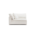 Feather Cloud XL Left Arm - Off White - Modular Sofas Loom Collection Loom Collection Dubai