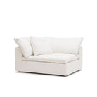 Feather Cloud XL Left Arm - Off White - Modular Sofas Loom Collection Loom Collection Dubai