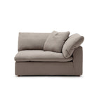 Feather Cloud XL Right Arm - Mineral - Modular Sofas Loom Collection Loom Collection Dubai