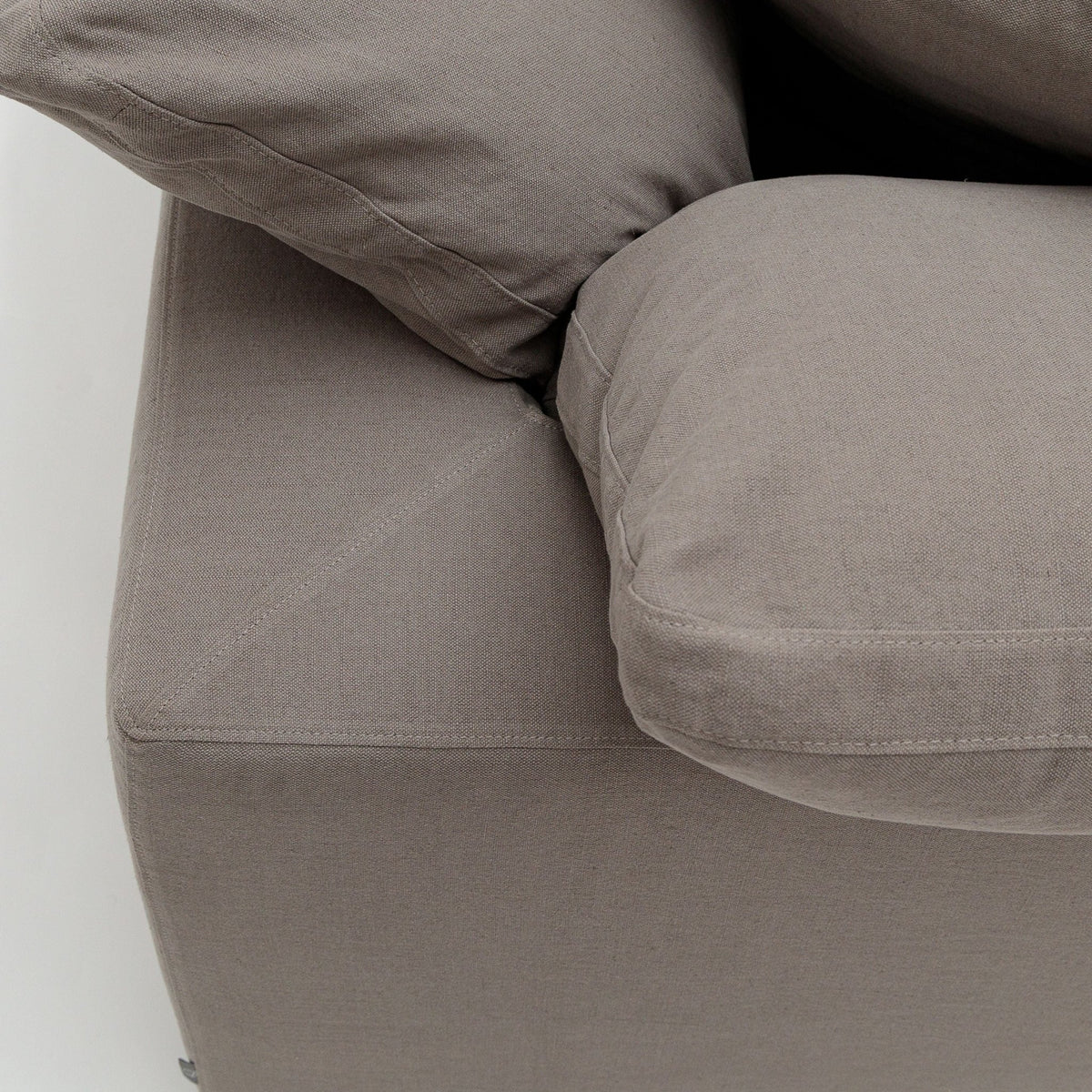 Feather Cloud XL Right Arm - Mineral - Modular Sofas Loom Collection Loom Collection Dubai