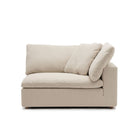 Feather Cloud XL Right Arm - Natural - Modular Sofas Loom Collection Loom Collection Dubai