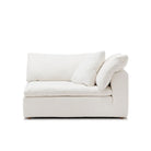 Feather Cloud XL Right Arm - Off White - Modular Sofas Loom Collection Loom Collection Dubai