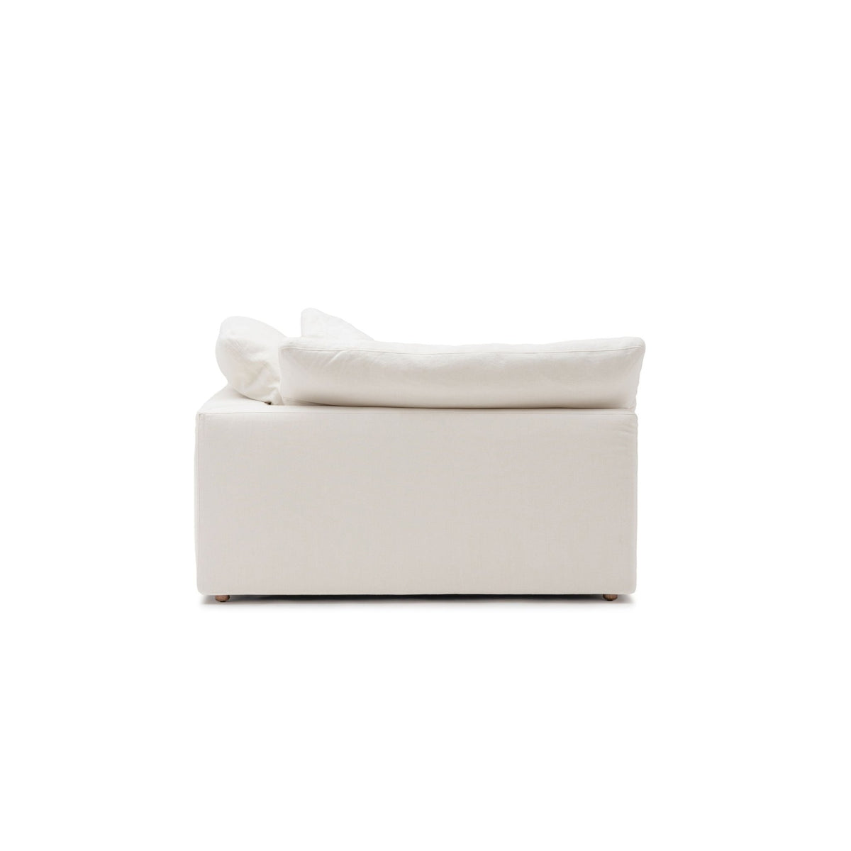 Feather Cloud XL Right Arm - Off White - Modular Sofas Loom Collection Loom Collection Dubai