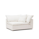 Feather Cloud XL Right Arm - Off White - Modular Sofas Loom Collection Loom Collection Dubai