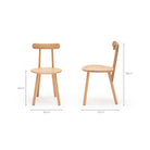 Figura Chair - Light Oak