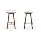 Figura Counter Stool - Espresso Oak