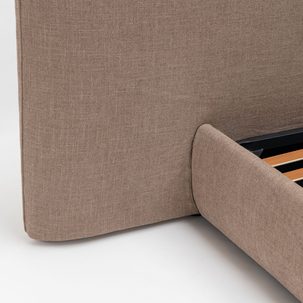 Finley Bed With Storage - Caramel - Beds Loom Collection Loom Collection Dubai